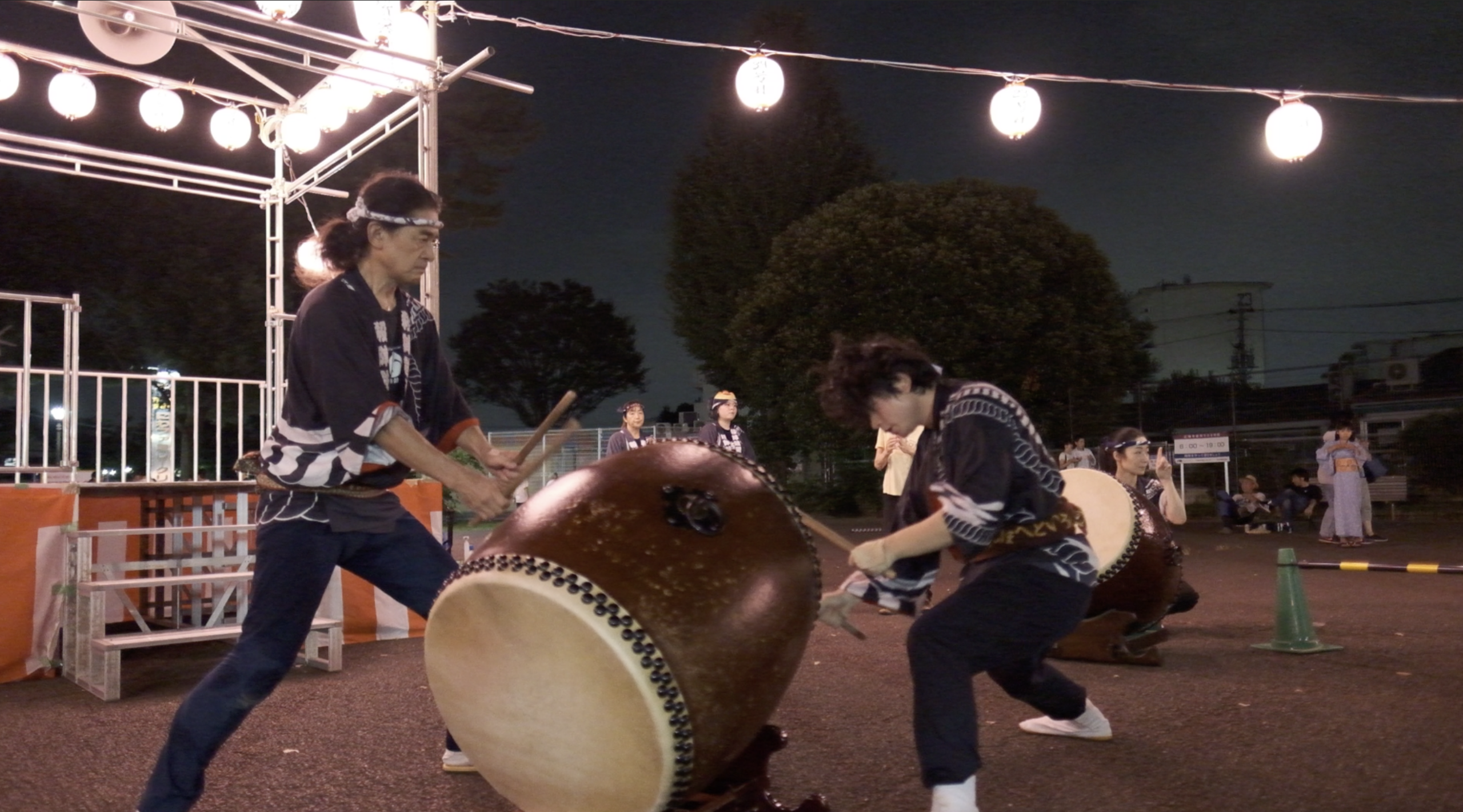 納涼盆踊り祭り　2023年　締め太鼓