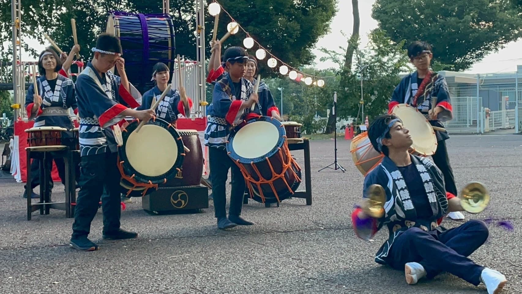 納涼盆踊り祭り　2025年　和気藹々